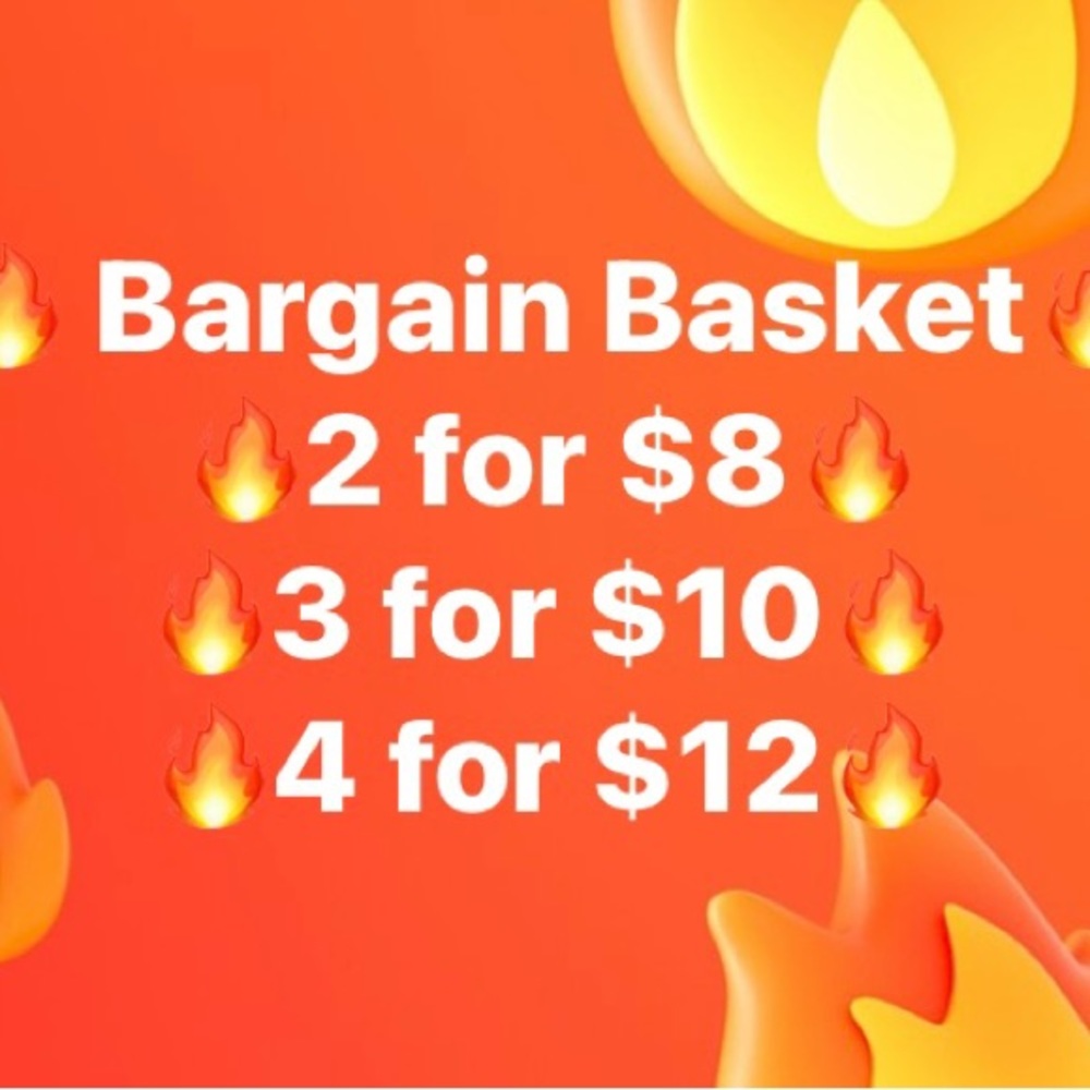 🔥MORE TO COME 🔥 2/$8, 3/$10, 4/$12 🔥 🔥Fire Bargain Section Mixed🔥